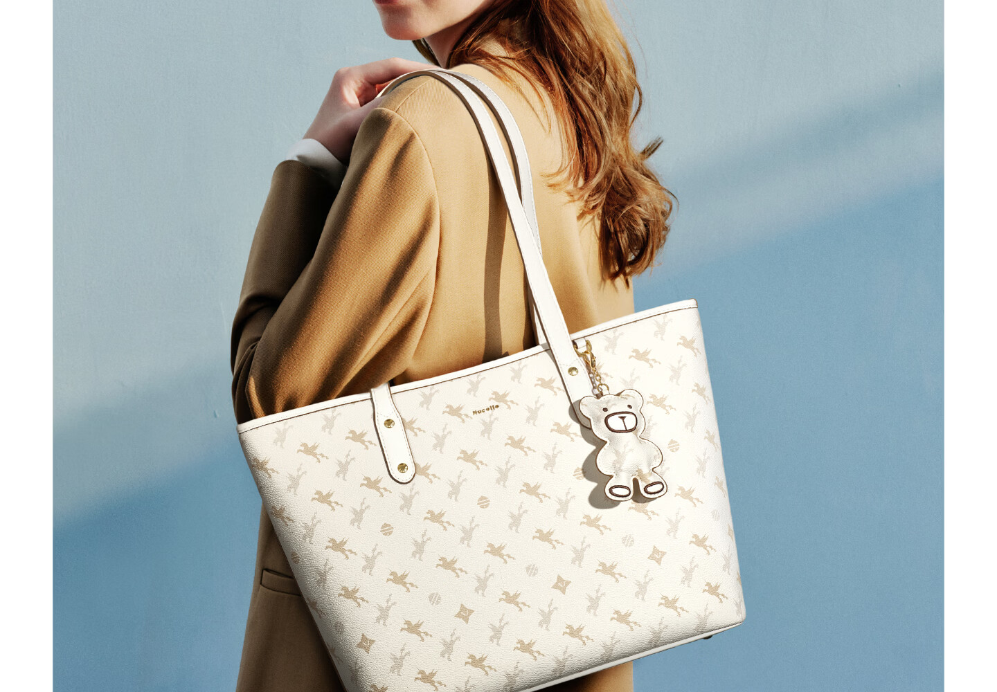 NUCELLE Pegasus Tote Bag, 2026 Shoulder Handbag, Large Capacity Women's Commuter Bag, Valentine's Day Birthday Gift for Wome 40