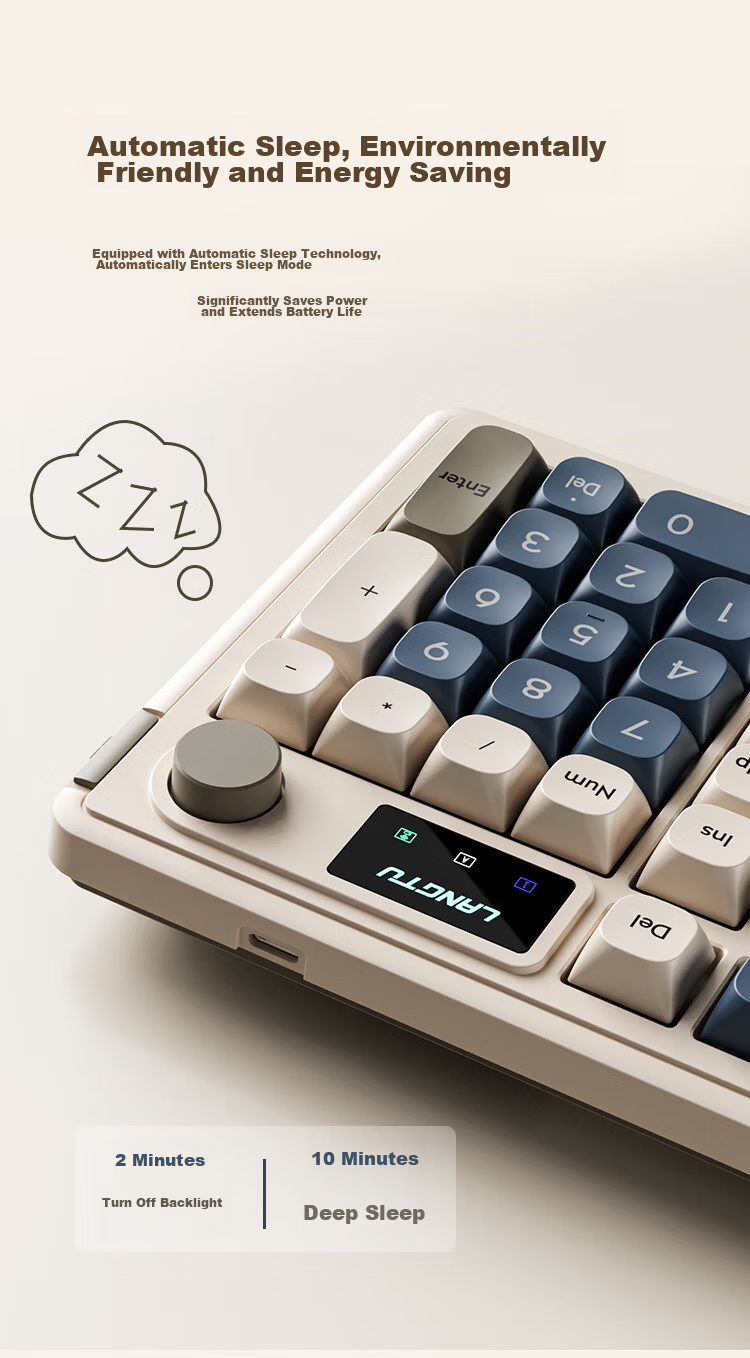 Langtu L99 Membrane Keyboard, 99 Keys, Quiet Keyboard, Gaming And E-Sports, Computer Office Keyboard, Wired Gasket Structure, RGB Lighting Effects, Blackberry 10