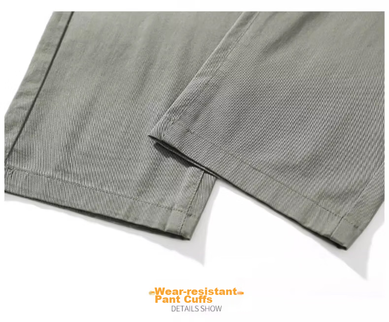 Playboy Summer Lightweight Men's Casual Pants Pure Cotton Loose Straight-Leg New Trendy Brand Versatile Stretch Trousers for Men 29