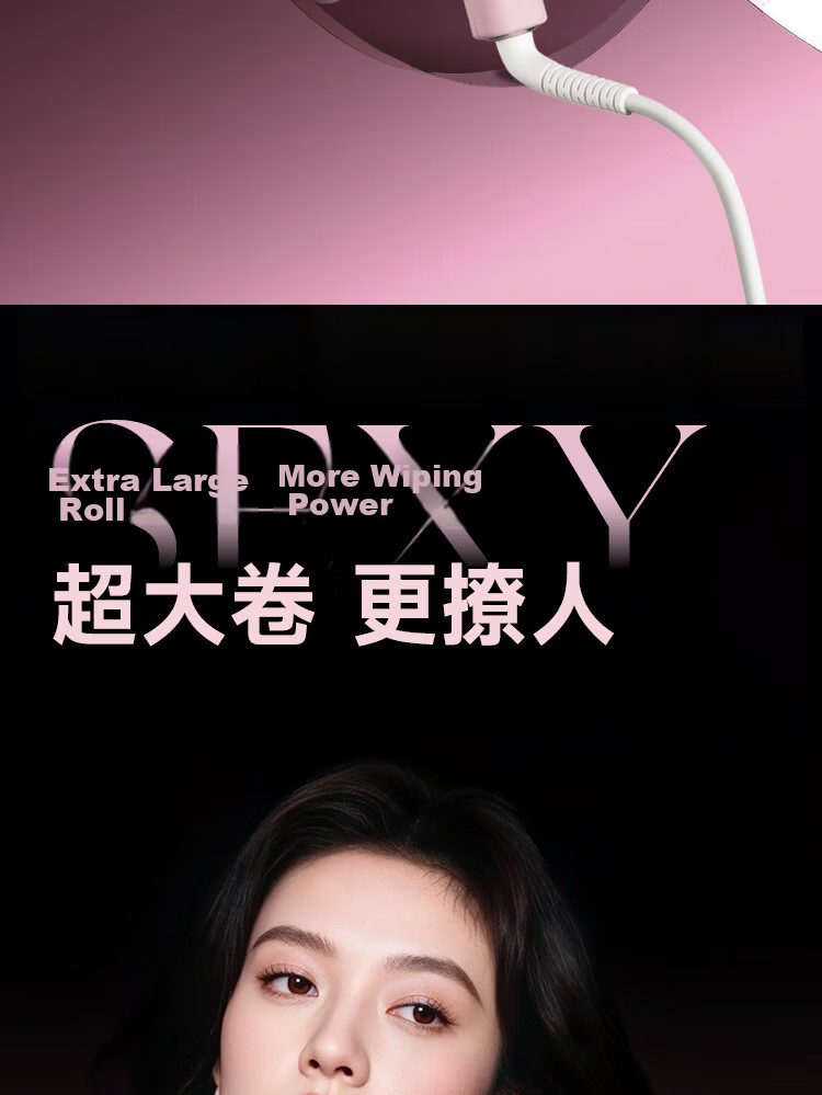 Cuiya Negative Ion Curling Iron 40mm Large Wave Curler Lazy Hair Tool Mid-Long Hair Curling Gift T303F 15