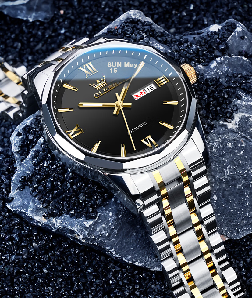 OLEVS Swiss Certified Men's Automatic Mechanical Watch Imported Movement 2026 New Model Top 10 Brand 6