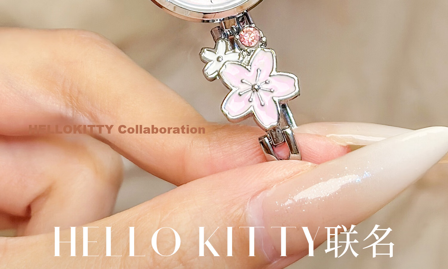 Hello Kitty Sanrio Watch, Small Dial for Middle And High School Students, Light Luxury Niche Bracelet Watch, Cinnamoroll Birthday Gift for Girlfriend 3