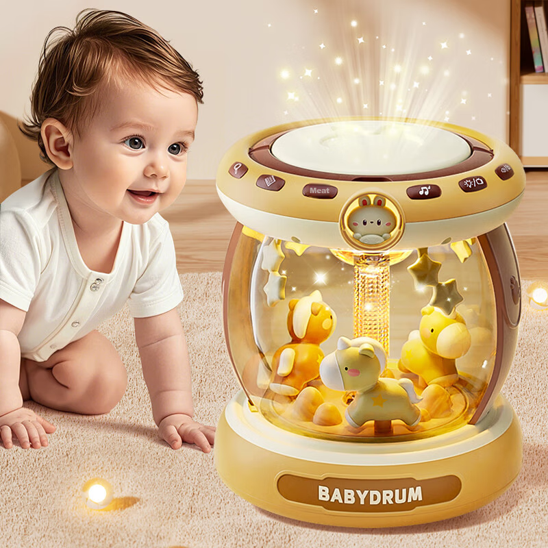 Benny Children's Educational Toy 1-3 Years Old Early Learning Puzzle Table Infant Multifunctional Electronic Piano 1-Year-Old Baby Birthday Gift