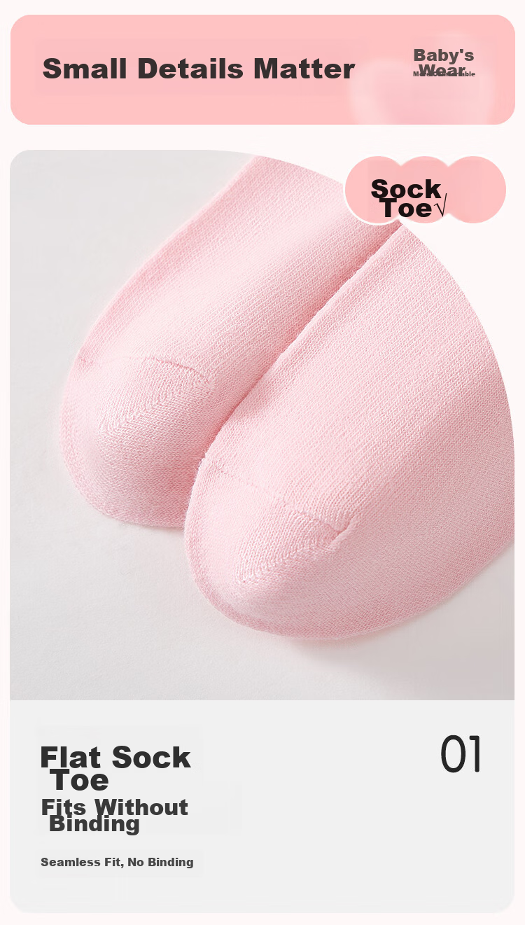 Urban Beauty Children's Socks Girls' Four-Season Cotton Student Socks Striped Strawberry Baby Mid-Calf Socks 5 Pairs 2XL 9