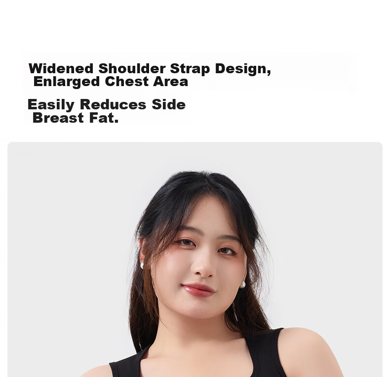 Guniangjia Women's New Vest [No Bra Needed] Integrated Camisole with Built-in Chest Pad, Wearable as Outerwear, Backless Design 10