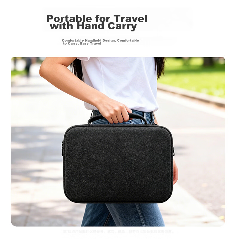 Smorss DJI Osmo Nano Thumb Camera Carrying Case Protective Cover Portable Handheld Travel Bag Hard Shell Shockproof Pressure Resistant Splashproof Accessories 5