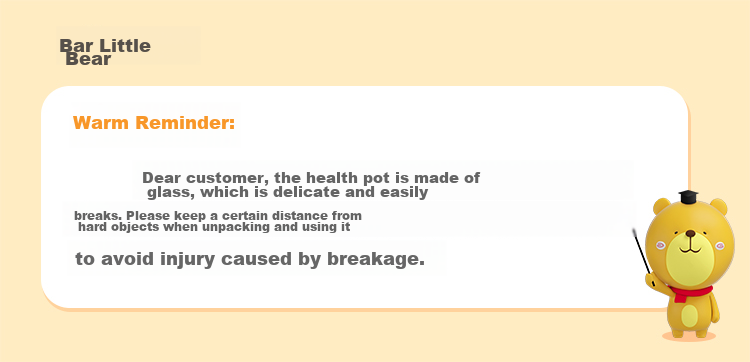 Bear Decoction Pot, Chinese Herbal Medicine Pot, Automatic Electric Sand Pot for Decocting, 4L Large Capacity JYH-S40D1, Double Decoctio 17