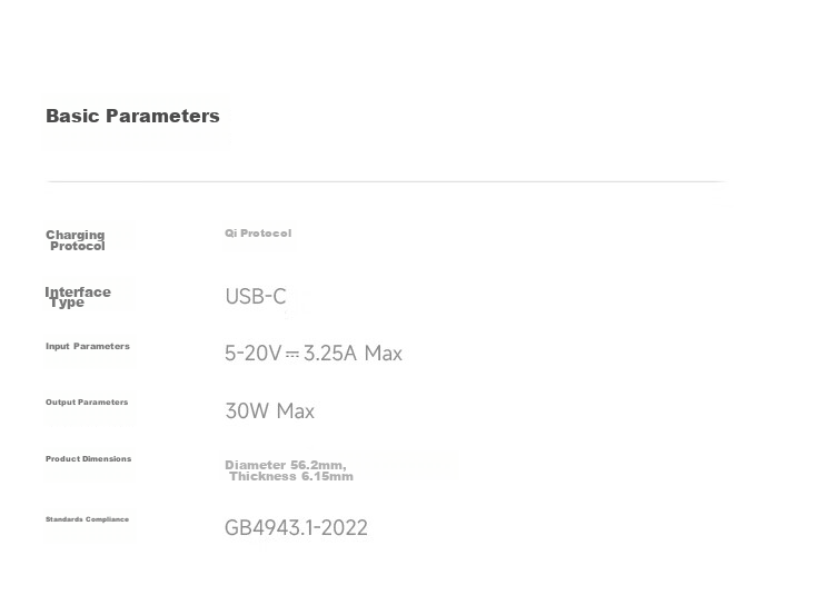 MI 30W Magnetic Wireless Charger for MI 15/15 Pro Series Compatible with 15 Ultra 14