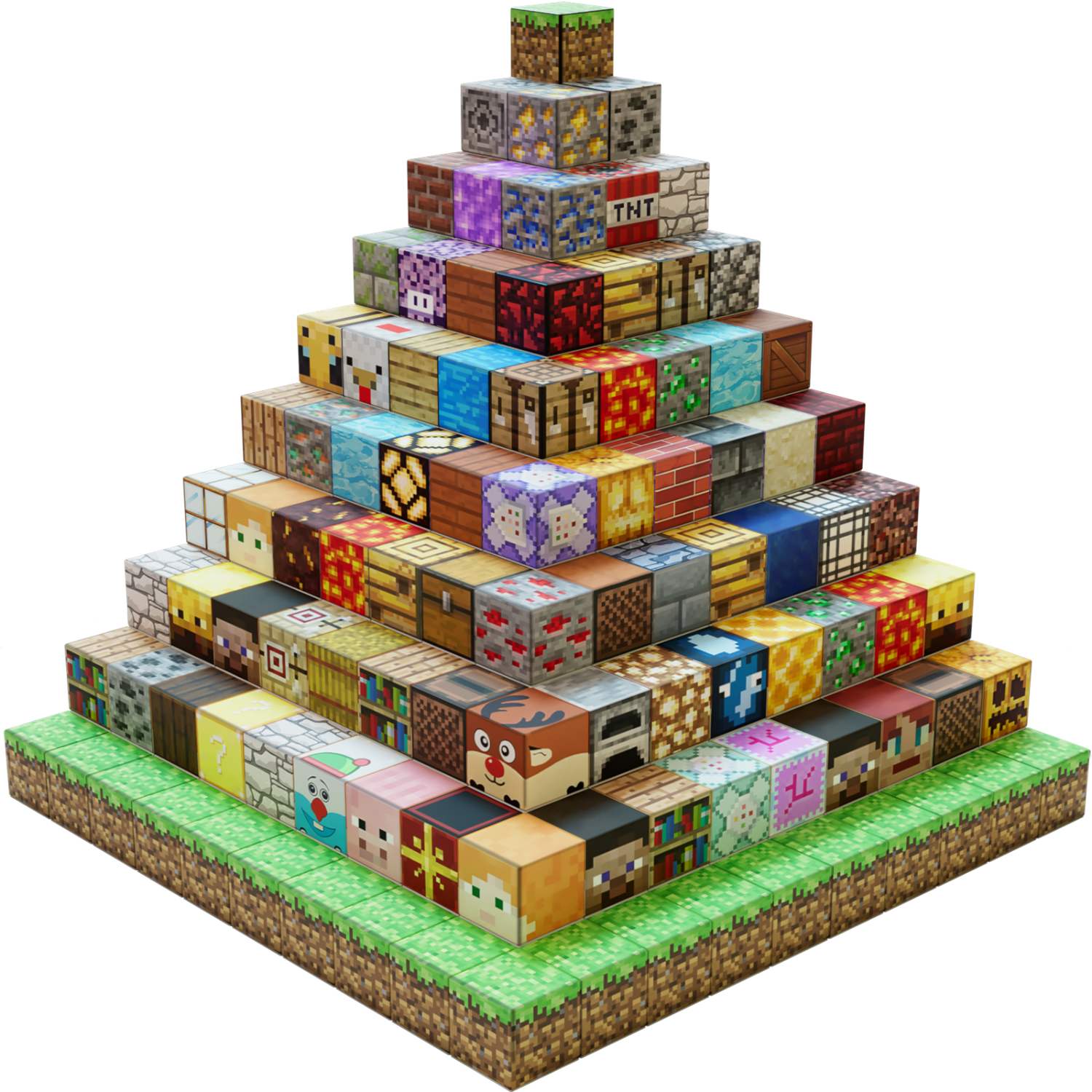 Guai Star Minecraft Magnetic Building Blocks Magnetic Assembly Toys for Children Boys and Girls Ages 1-3-10 Birthday Gift