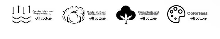 MUJI 100% Cotton Four-Piece Bedding Set, Pure Cotton, Extra Large Bed Sheet and Duvet Cover, 220x240cm, Fits 1.8/2.0m Bed 4