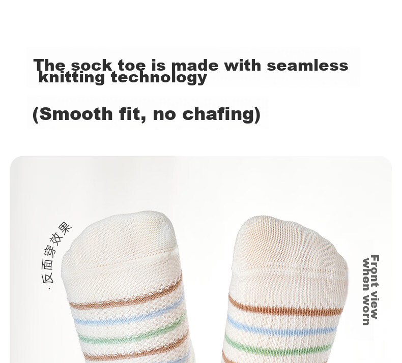 Nido Bear Kids Summer Cotton Short Socks Baby Thin Breathable Mesh Boys Ankle Socks 12
