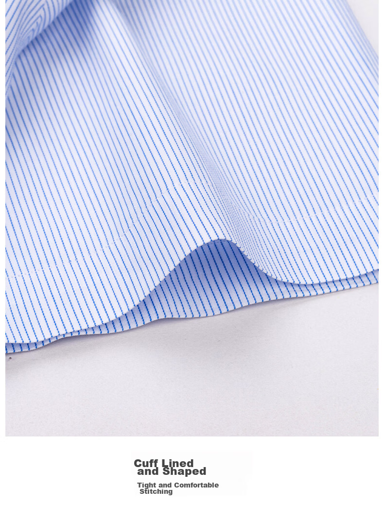 FIRS DP Non-Iron Pocket Edition Men's Short Sleeve Shirt Pure Cotton Summer High-End Business Formal White 40 14