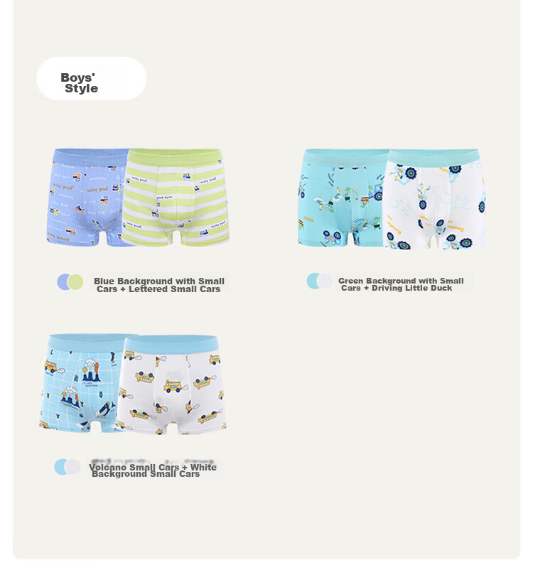 PurCotton Children's Girls' Cotton Briefs Baby Cotton Underwear Cake + Small Flower 130cm 22