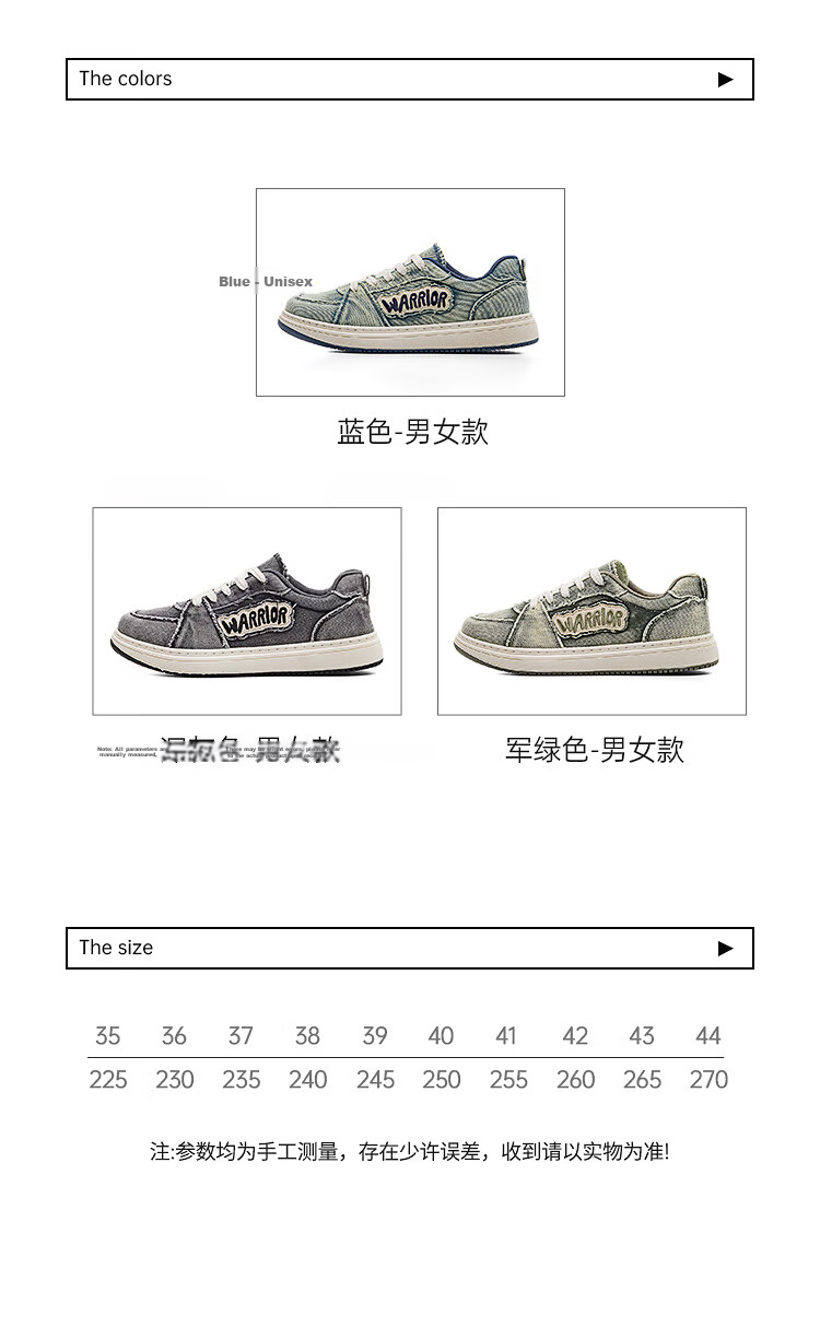 Warrior Women's 2026 Spring Autumn Fashion Sneakers Classic Versatile Retro Casual Shoes Dark Gray Size 38 6