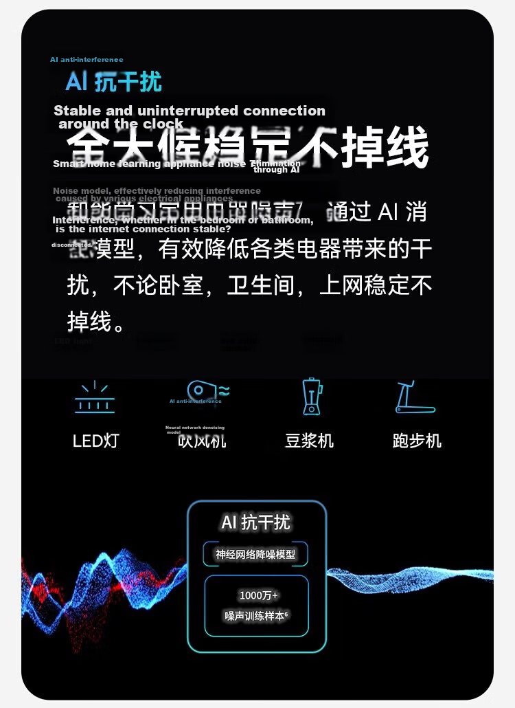 HUAWEI Lingxiao Parent-Child Router Q6 (1 Parent 2 Children Set), AX3000Mbps Gigabit Router, Whole-House WiFi 6+, Powerline Version, Wireless Wall-Penetrating King, Powerline Modem 10