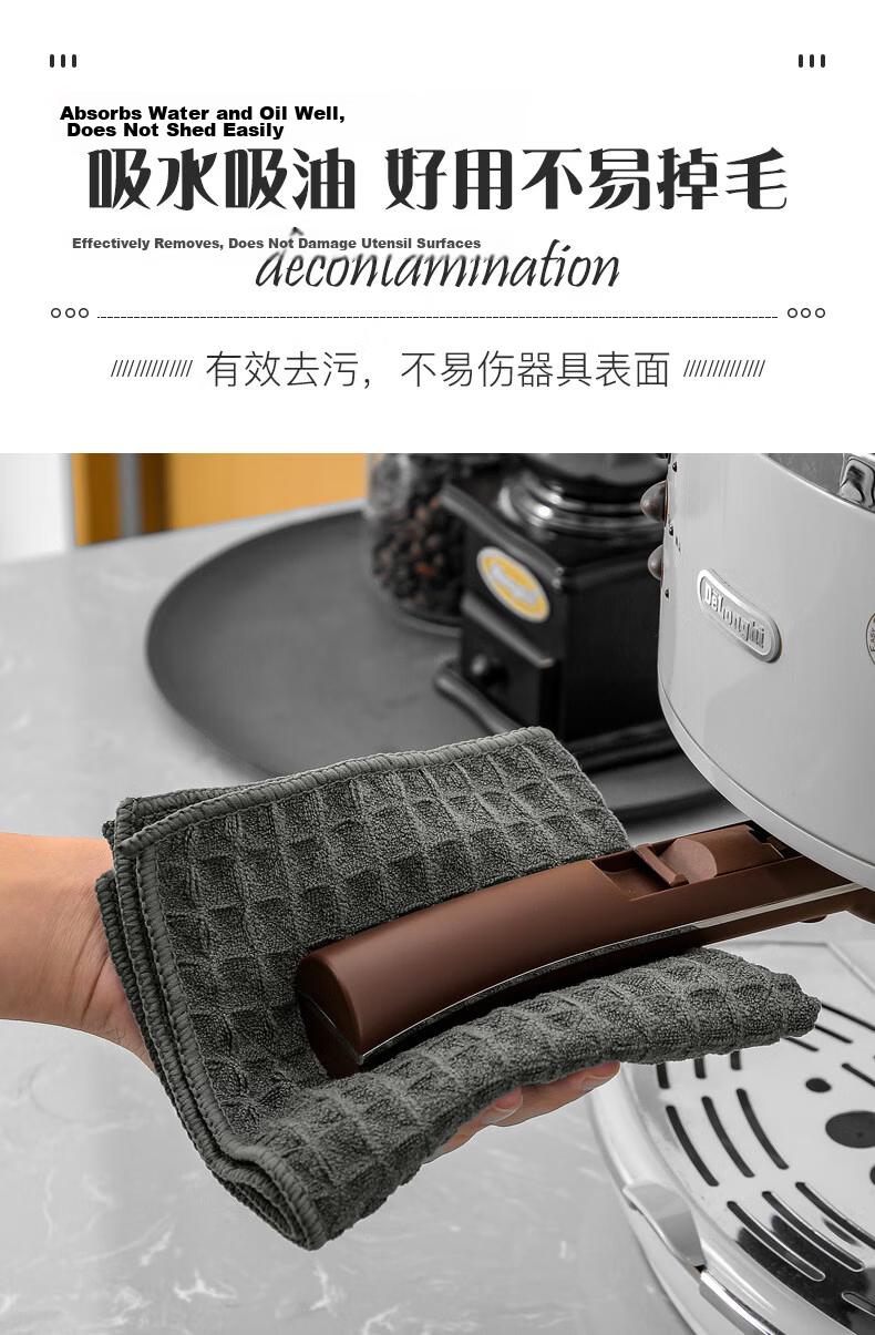 CIRY Cleaning Cloth 30*30cm 2 Pieces Natural Suede Car Wash Towel Glass Cleaning Chamois Beauty Salon Barbershop Cleaning Housekeeping 3
