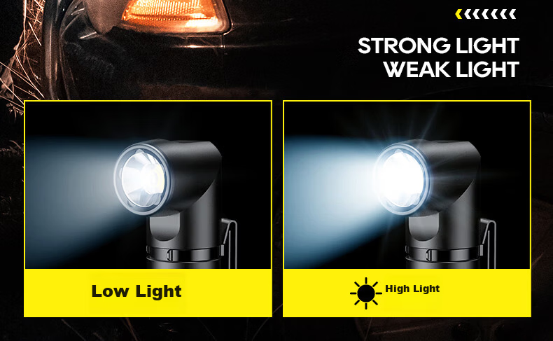 PHILIPS Metal Flashlight Magnetic Multifunctional Angle Tool Light Rechargeable Home Outdoor Cycling Emergency Lamp SFL2201 8