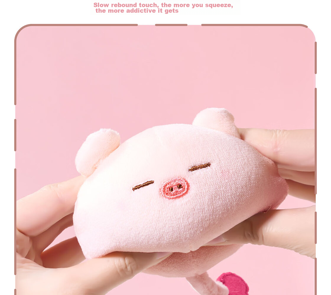 MINISO Bear Plush Doll Toy Stuffed Animal Pillow for Bed, Dormitory, Sleeping Companion Gift for Girls 6