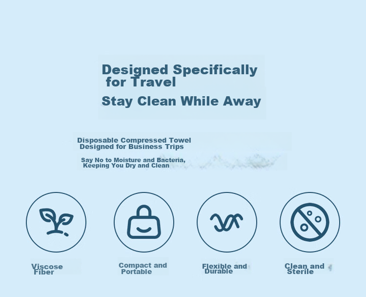 JD Jingzao Disposable Compressed Towels Facial Disposable Towels Portable Travel Hotel Supplies 10-Pack 4