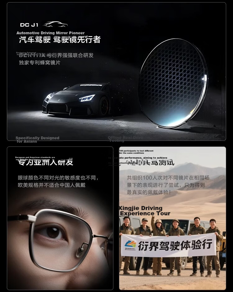 Bertha Color-Changing Clip-On Sunglasses for Men, Prescription Driving Glasses, Day and Night Use, Prescription Sunglass Overlays 8