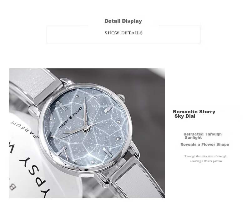 Disney Women's Starry Sky Ins Style Luxury Niche Ladies Watch Valentine's Day Gift for Girlfriend 12
