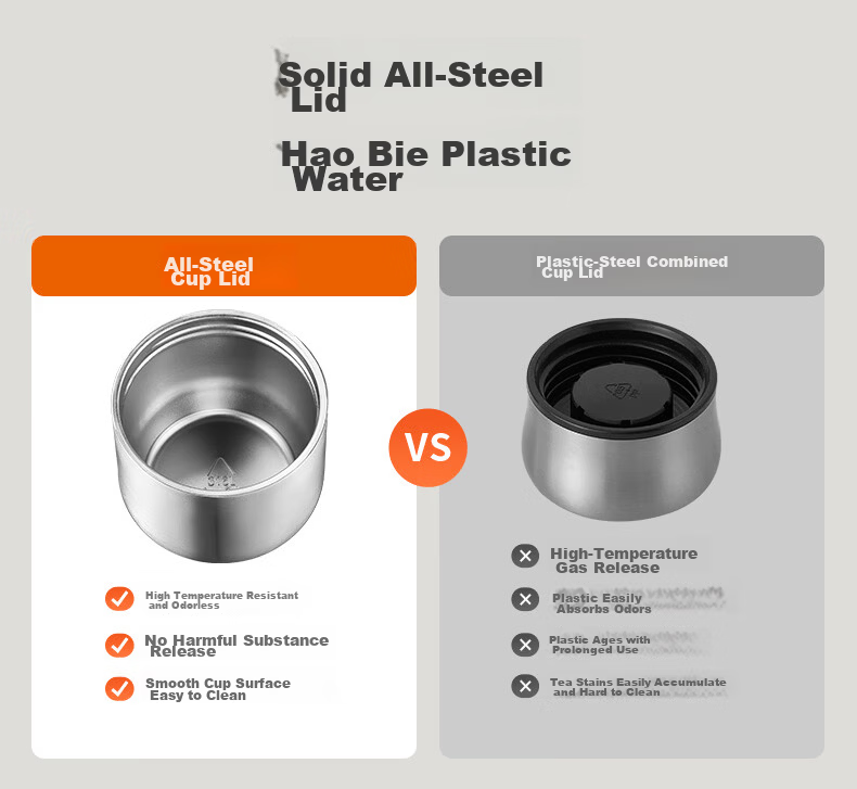 Joyoung Vacuum Insulated Travel Mug 316L Stainless Steel Ceramic Liner Pure Titanium Filter Large Capacity 5
