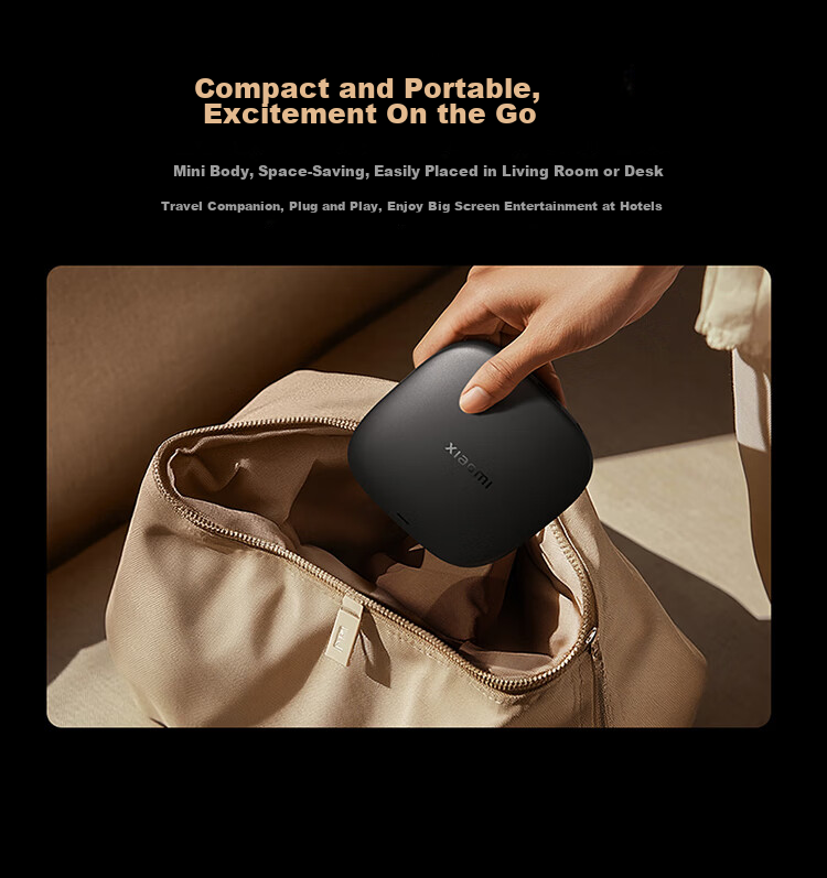 MI Piaopiao 4K High-Definition Screen Mirroring Device, True 4K Ultra-High Definition, High-Speed 5G Bandwidth, Multi-Device Connection, Enterprise Screen Mirroring Device 12