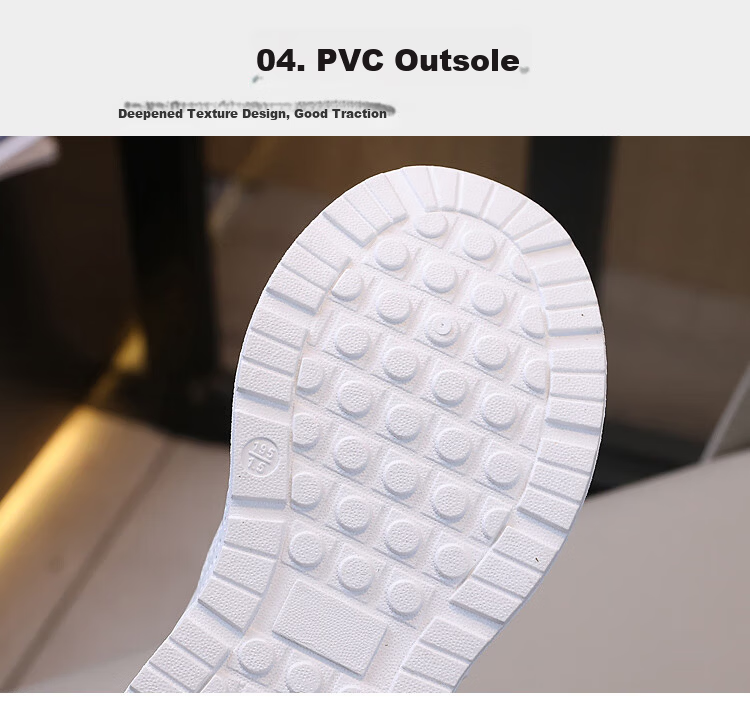 Warrior Summer Children's Running Shoes with Rotary Buckle, Breathable Mesh White Sneakers WZ(CL)-0672 White Size 34 12