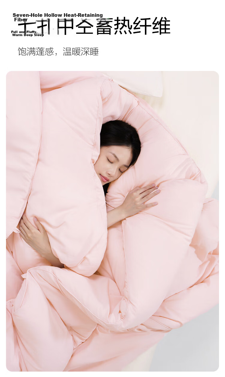 JD Original Bear Plush Comforter, Knitted Fleece Fabric Warm Fiber Duvet Insert, Spring And Autumn Quilt, 2x2.3m 4