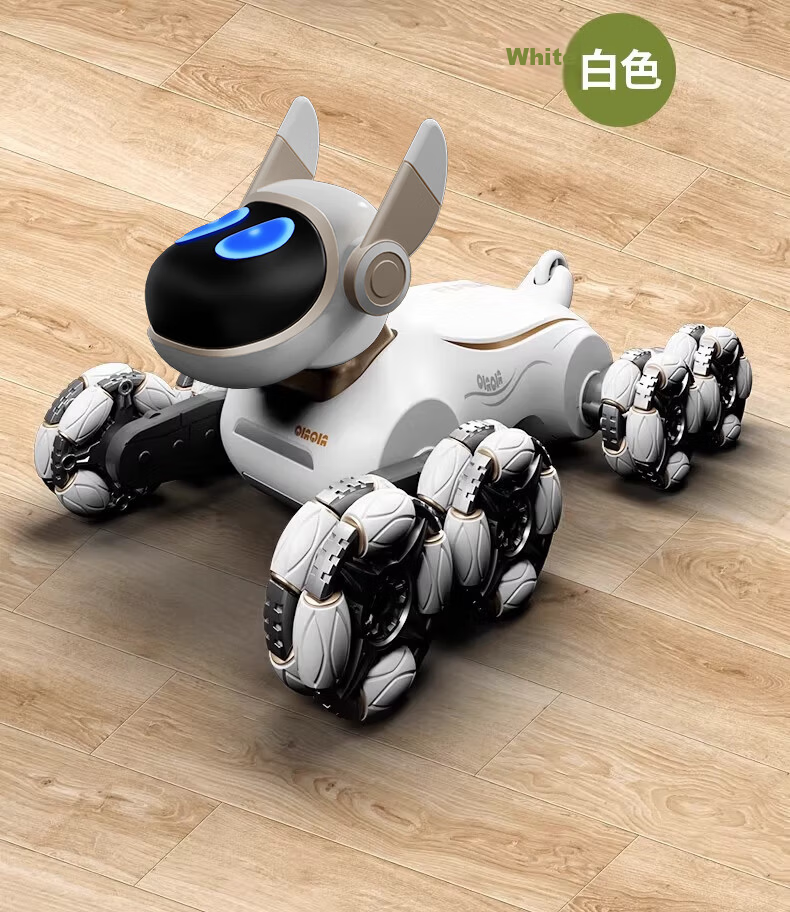 SODEEP Robot Dog Children's Toy for Boys Aged 3-6 Birthday Gift Intelligent Programming AI Robot Remote Control Car 24