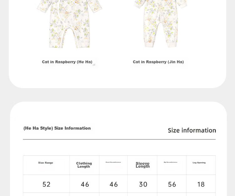 YEEHOO Baby Clothes, Newborn Onesie, Children's Clothing, Infant Summer Thin Outfit 30