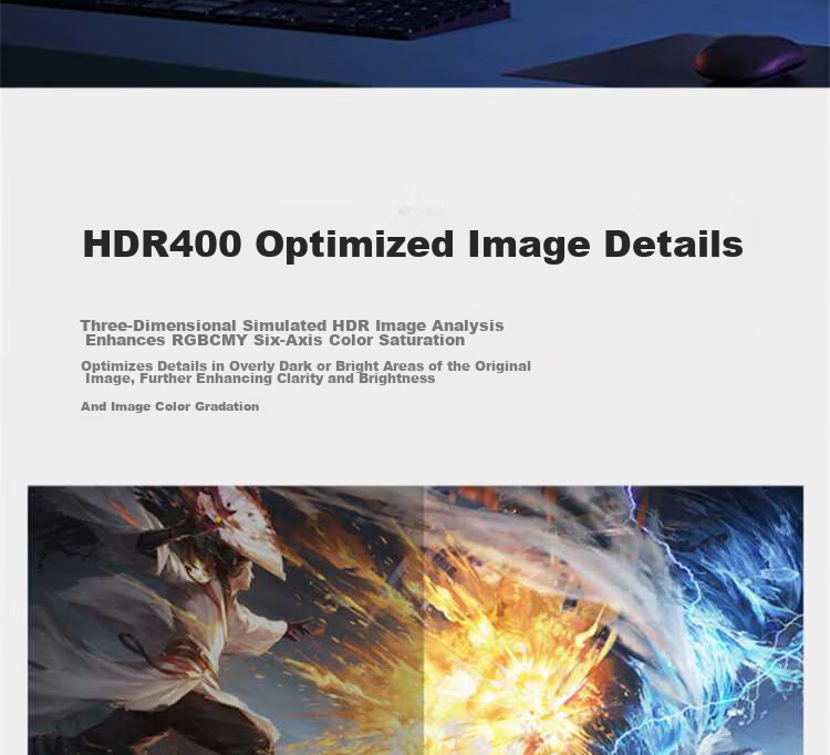 SANV 24.5-inch Native 310Hz High Refresh Rate Gaming Monitor FastIPS HDR400 Hardware Low Blue Light Flicker-Free FPS Gaming Screen Z245F3 15
