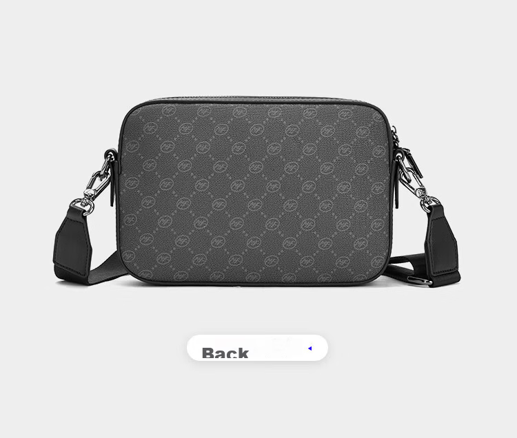 Mark Fairwhale Premium Plaid Men's Bag Crossbody Shoulder Bag Large Capacity Commuter Small Phone Bag 15