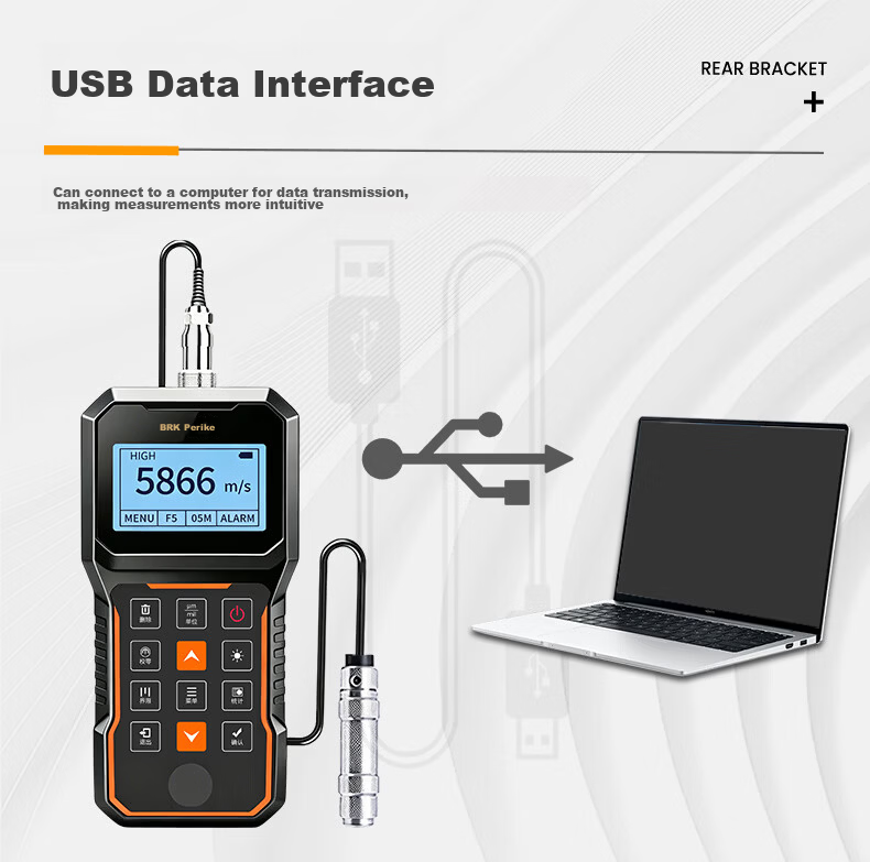 Poreek BCT-210C Coating Thickness Gauge for Galvanized, Chrome, Copper, Enamel, and Carburized Layers 12