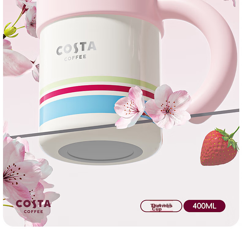 COSTA Unisex Stylish Insulated Coffee Mug Thermal Cup Gift for Girlfriend Holiday Present 21