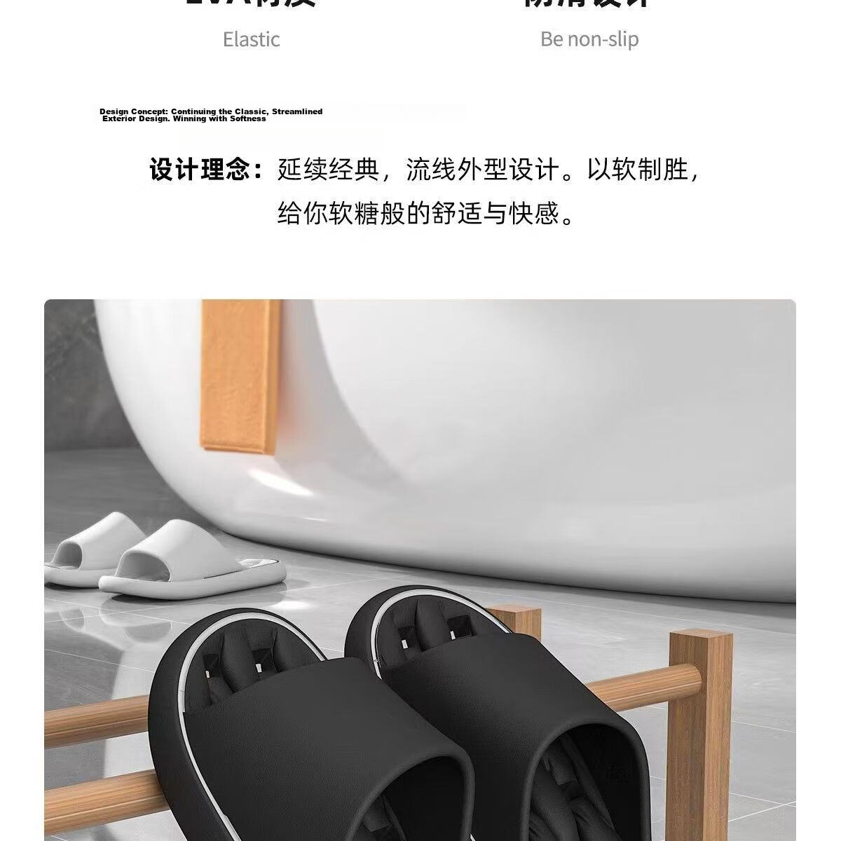 Seven-Color Spun Water-Leak Slippers Men Squishy Bathroom Hollow Thick Sole Non-Slip Couple Shower Home Women Grey Size 44-45 3