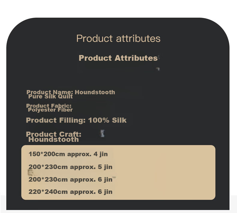 Wuyinliangpin Class A 100% Silk Duvet, Two-In Comforter with Inner Lining [Filling 1050g], 5 Jin (2.5kg), 150*200cm 9