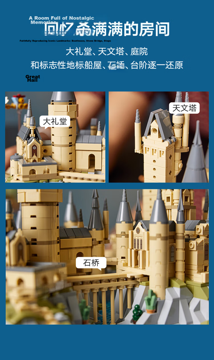 LEGO Harry Potter 76471 Knockturn Alley Magic Shop Kids Toy Birthday Gift Home Decor 7