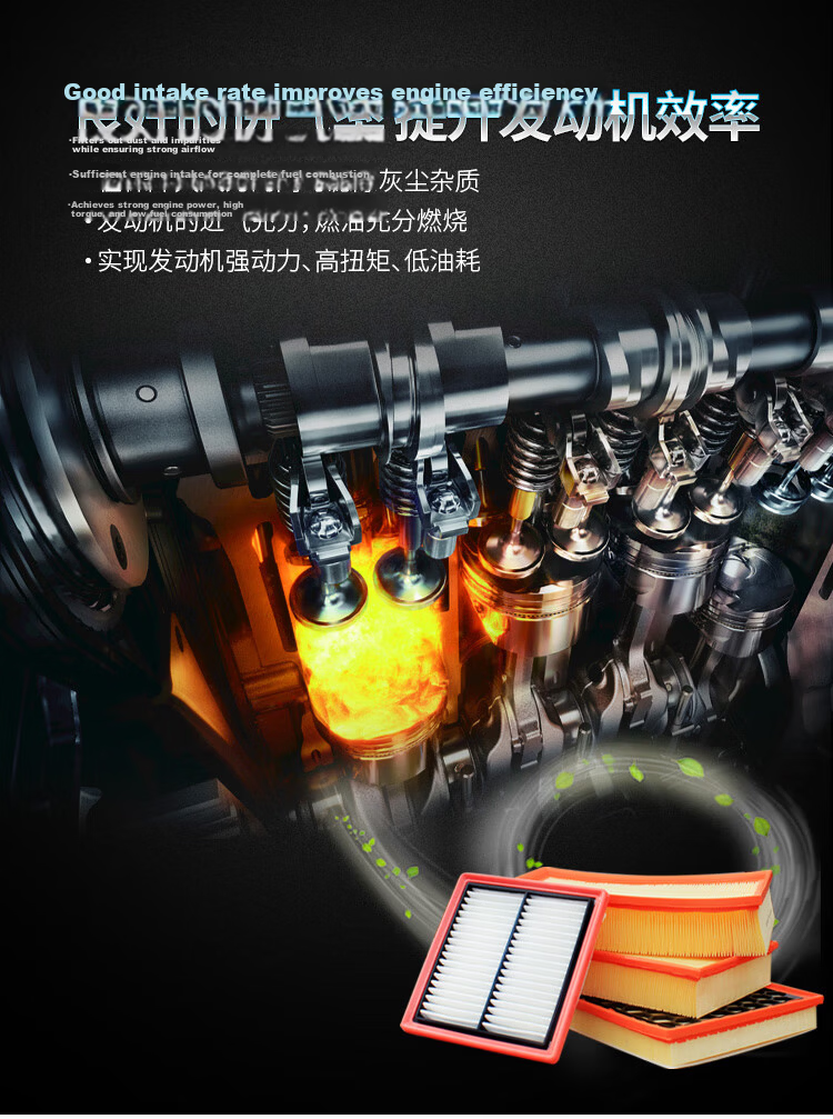Ouji Dual Filter Set Car Air Conditioning Filter + Air Filter Cleaner 21-25 Hyundai Tucson L-1.5T 7