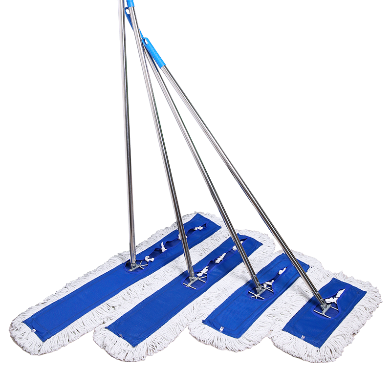 Yizhixuan 60CM Flat Mop Replacement Cloth Head Large Commercial Dust Mop Cotton Yarn for Factory Hotel Cleaning