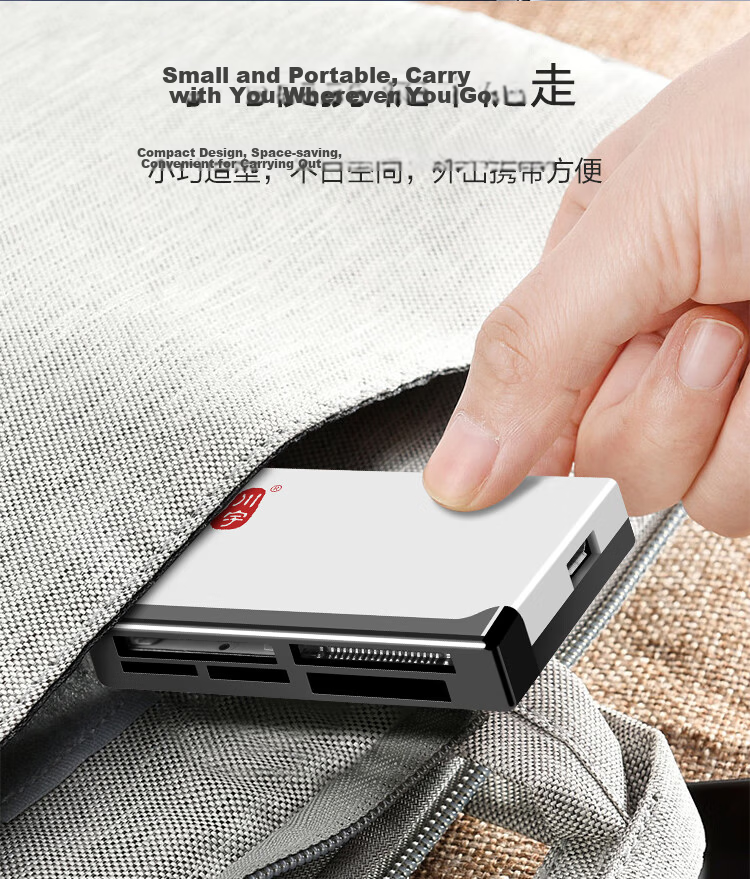 Chuanyu Multi-Functional All-In High-Speed Card Reader Supports SD/TF/CF/XD/MS/M2 Memory Cards for DSLR Cameras, Smartphones, Dash Cams And Storage Devices 7
