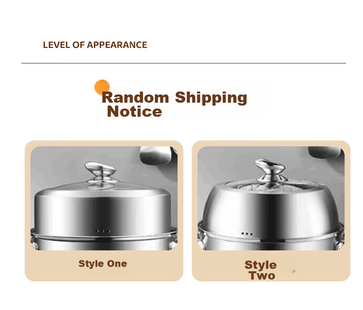 MAXCOOK 28cm 304 Stainless Steel Single-Layer Steamer Pot Thickened Bottom Soup and Steamer Pot Hot Pot 12