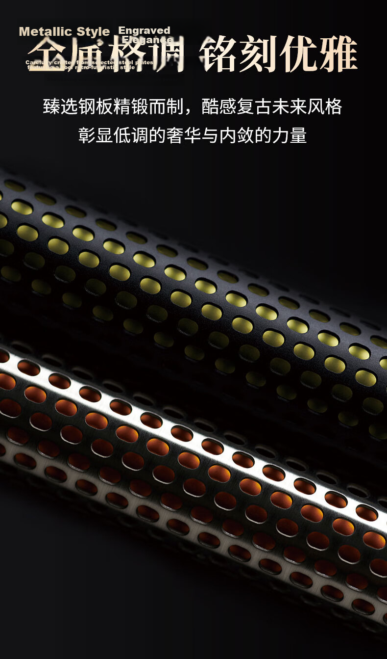 SAKURA [Gift] High-End Signature Pen, Business Ballpoint Pen, Luxury Gift Pen, Mid-Autumn Festival Gift Box, Vintage Stationery Award-Winning Neutral Brass Pen craft_lab 001 Pure Black 4