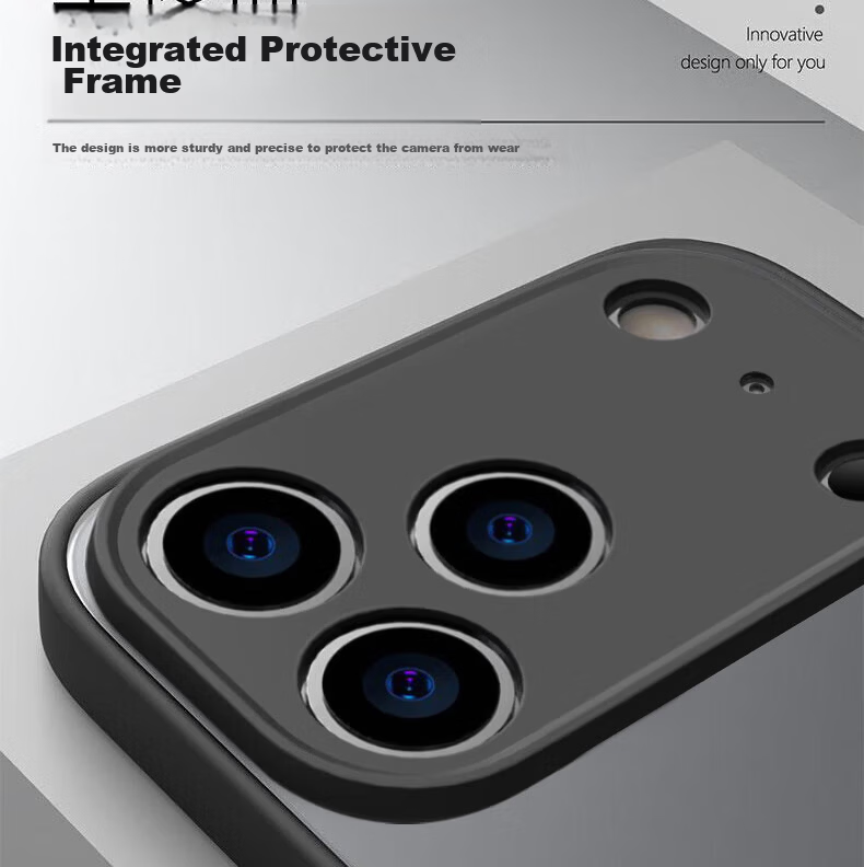 Mofajiang Compatible with iPhone 16 Case, Full-Coverage Semi-Transparent Matte Ultra-Thin Shockproof and Anti-Fingerprint High-End Protective Cover for Men and Women 7
