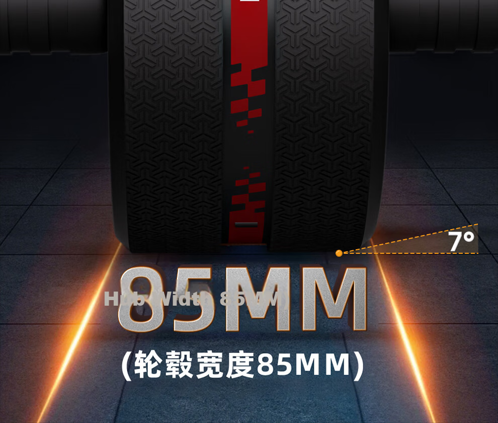 PROIRON Ab Wheel Roller Fitness Equipment for Men Home Use Abs Workout Muscle Training Roller 8