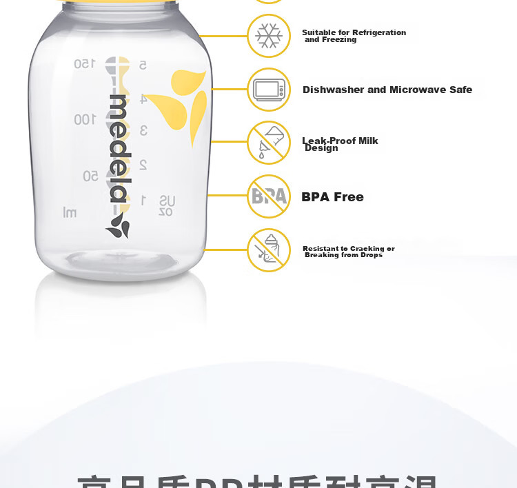 Medela Electric Breast Pump, Smart Single-Sided Anti-Backflow Comfortable Massage, Breastfeeding, Easy All-In Electric Breast Pump 4