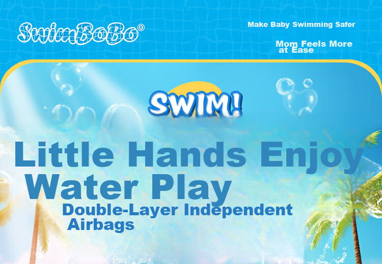 Swimbobo Kids Swim Ring Underarm Float Baby Swimming Ring Boys Girls K5023 XL Size 1