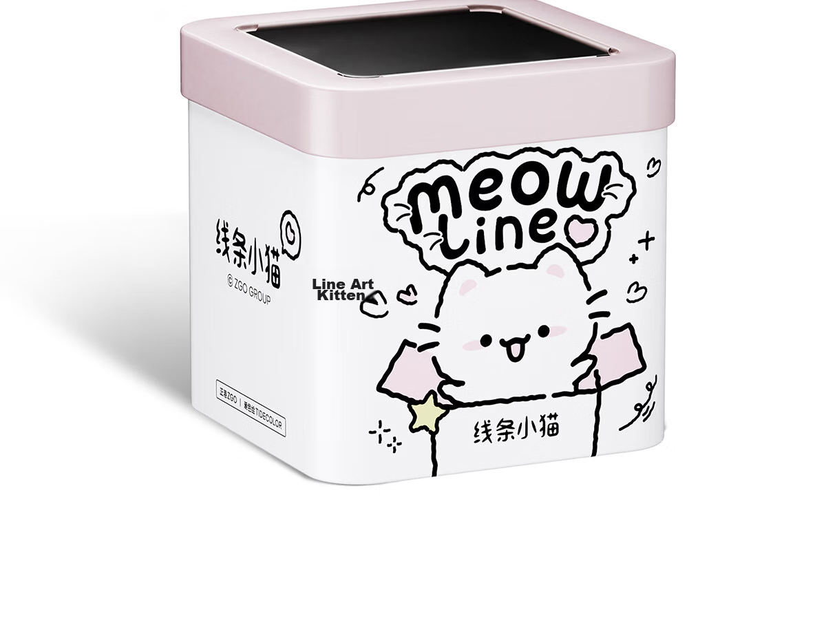 ZGO Hello Kitty Silent Quartz Watch for Girls, Middle and High School Students, Exam Special Time-Only Watch 37
