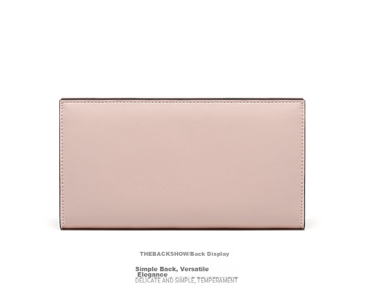 Kouyi Women's Long Leather Wallet Multifunctional Zipper Large Capacity Coin Purse Birthday Gift for Girlfriend 20