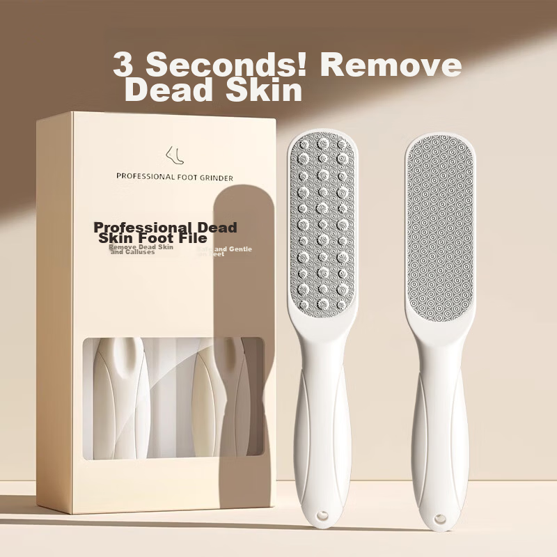 Sidomi Foot File Callus Remover Pedicure Tool Dead Skin Scraper Heel Exfoliator